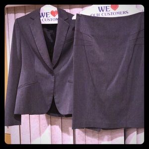 Body by Victoria Two-Piece Skirt Suit